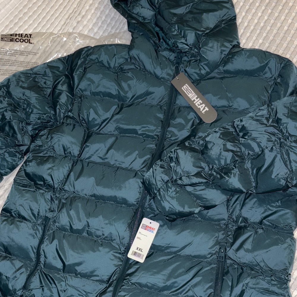 Cloudfill Recycled GREEN Puffer Jacket